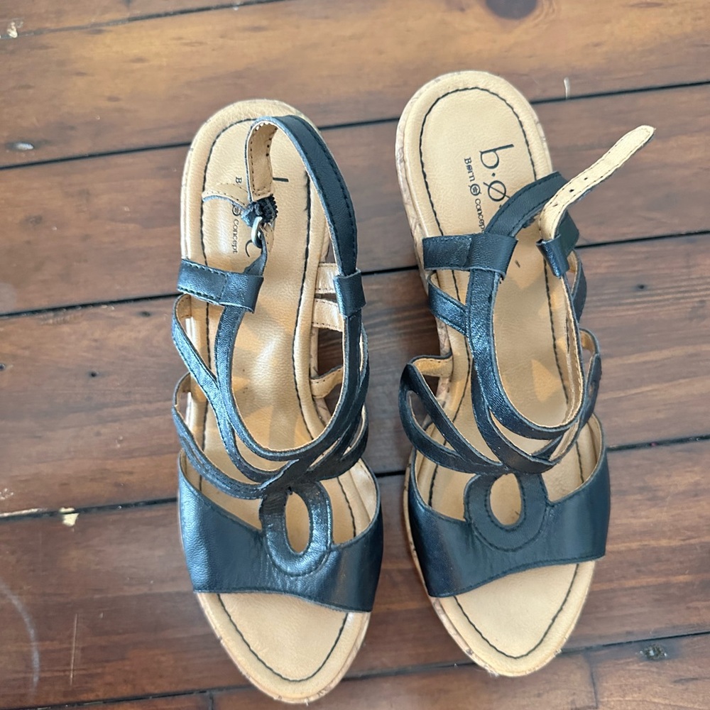 b.o.c. Black Women's Sandals